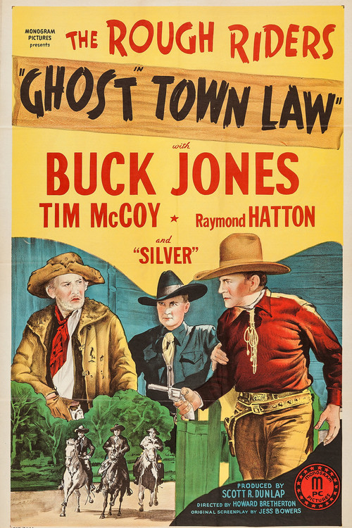 Movie poster for Ghost Town Law (1942)
