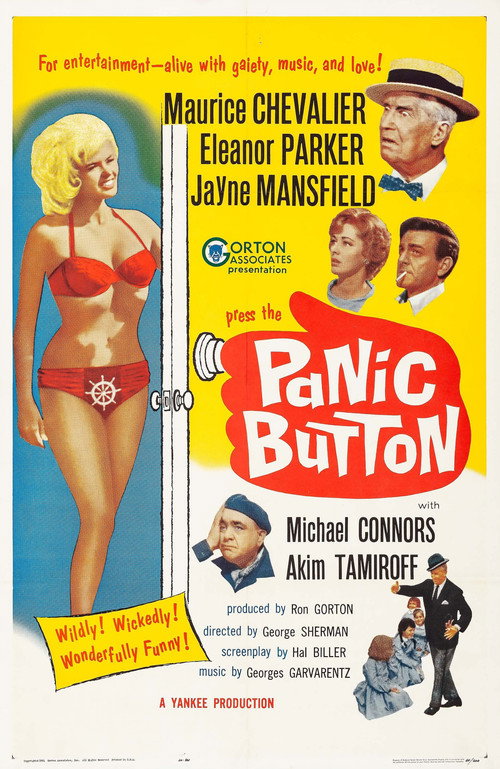 Movie poster for Panic Button (1964)