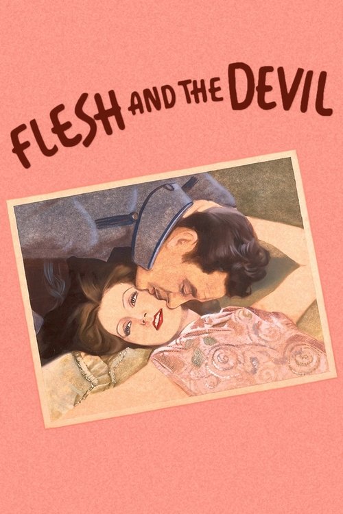 Movie poster for Flesh and the Devil (1926)