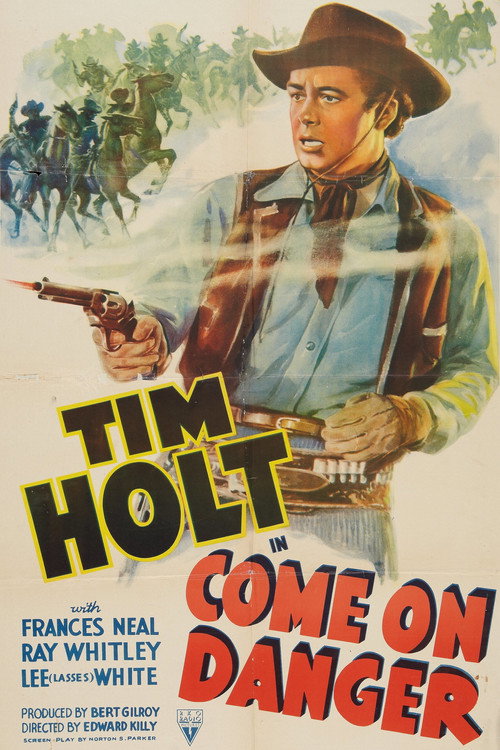 Movie poster for Come on Danger (1942)