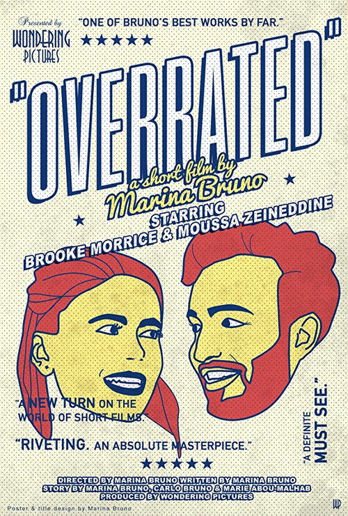 Movie poster for Overrated (2016)