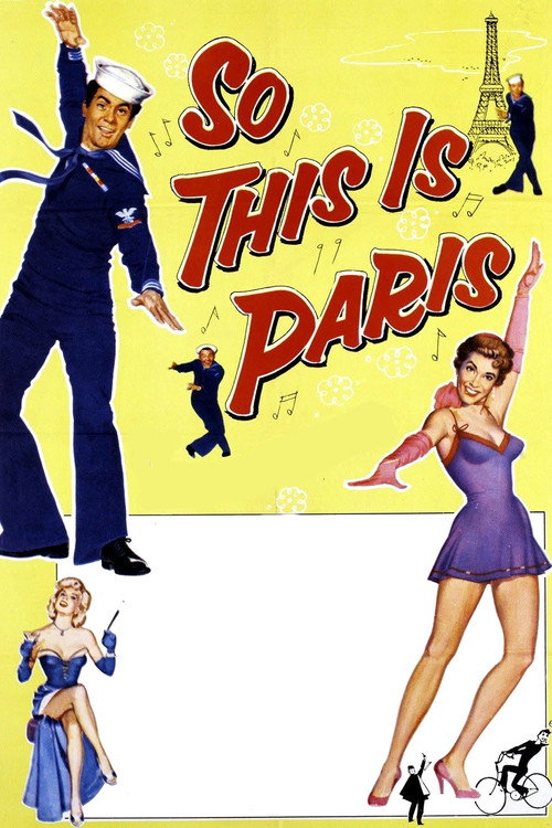 Movie poster for So This Is Paris (1954)