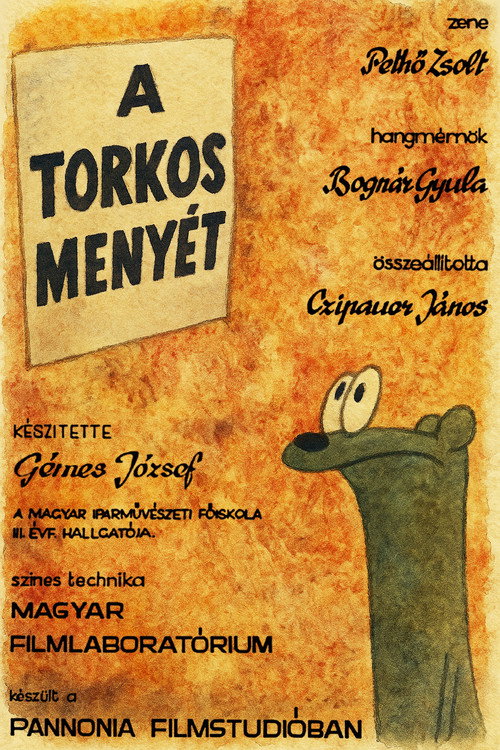 Movie poster for The Greedy Weasel (1964)