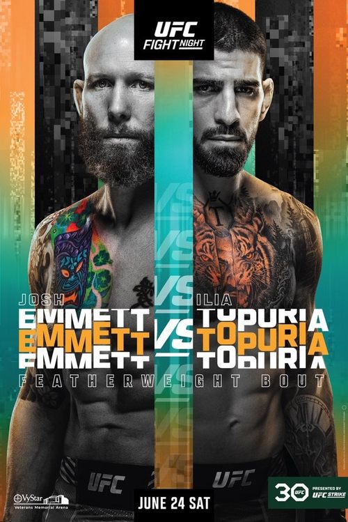 Movie poster for UFC on ABC 5: Emmett vs. Topuria (2023)