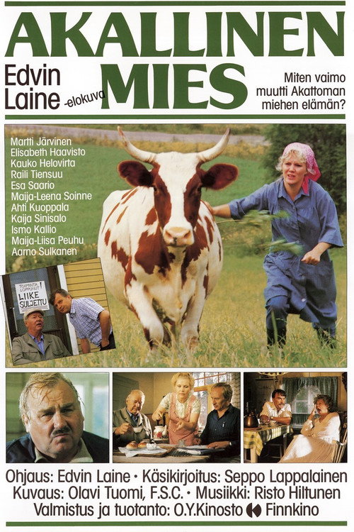 Movie poster for Akallinen mies (1986)