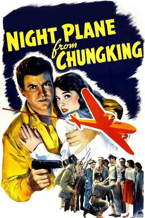 Movie poster for Night Plane from Chungking (1943)