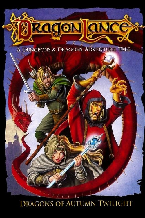 Movie poster for Dragonlance: Dragons of Autumn Twilight (2008)