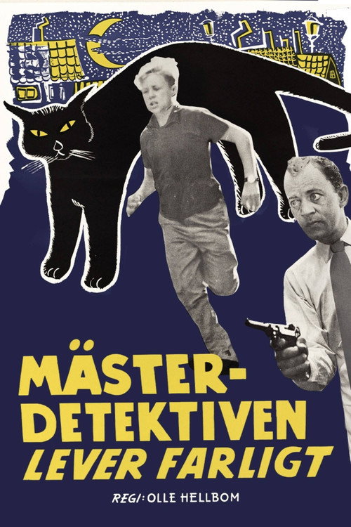 Movie poster for The Master Detective Lives Dangerously (1957)