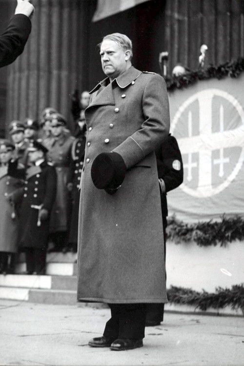 Vidkun Quisling et liv - en rettssak poster