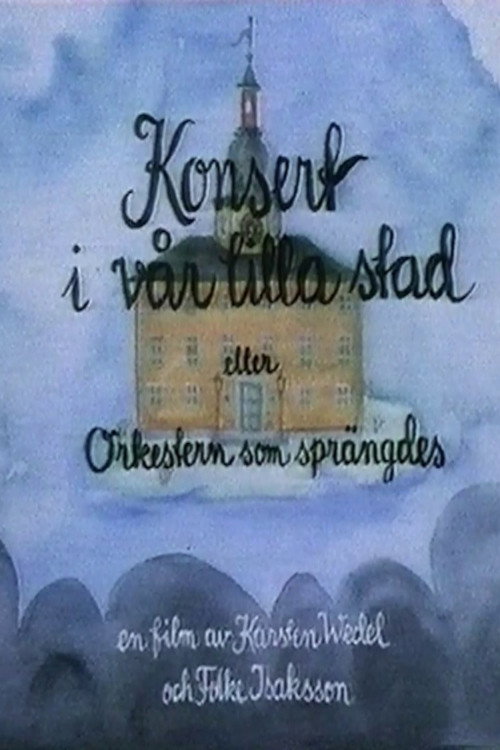 Movie poster for Konsert i vår lilla stad (1986)