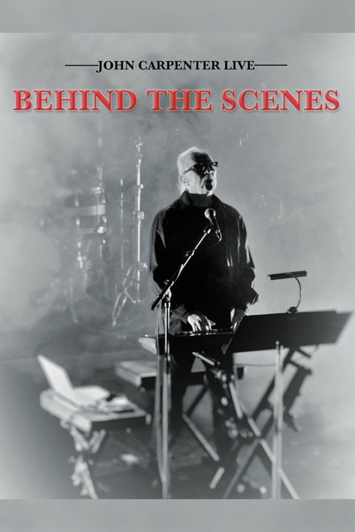 Movie poster for John Carpenter Live: Behind the Scenes (2022)