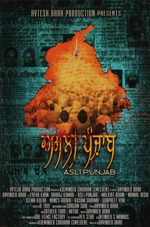 Movie poster for Asli Punjab (2017)