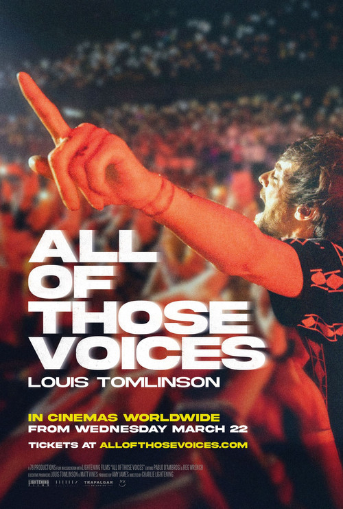 Movie poster for Louis Tomlinson: All of Those Voices (2023)