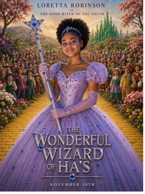 Movie poster for The Wonderful Wizard Of Ha's (2026)