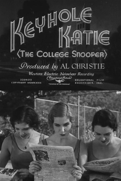 Movie poster for Keyhole Katie (1933)