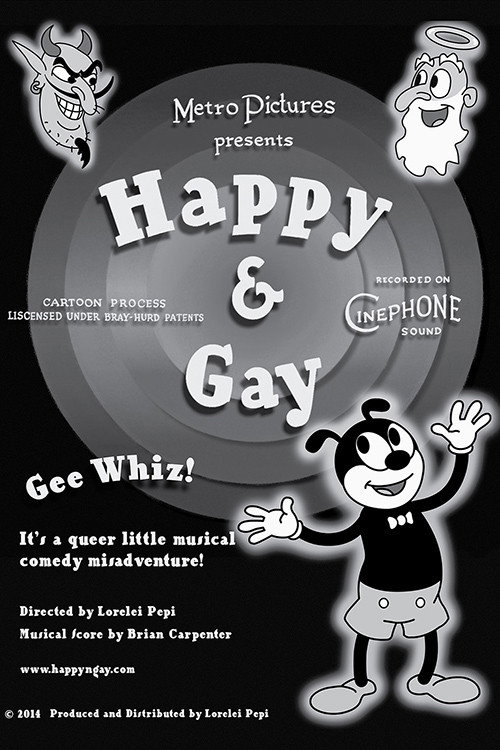 Movie poster for Happy & Gay (2014)