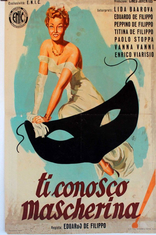 Movie poster for Ti conosco, mascherina! (1943)