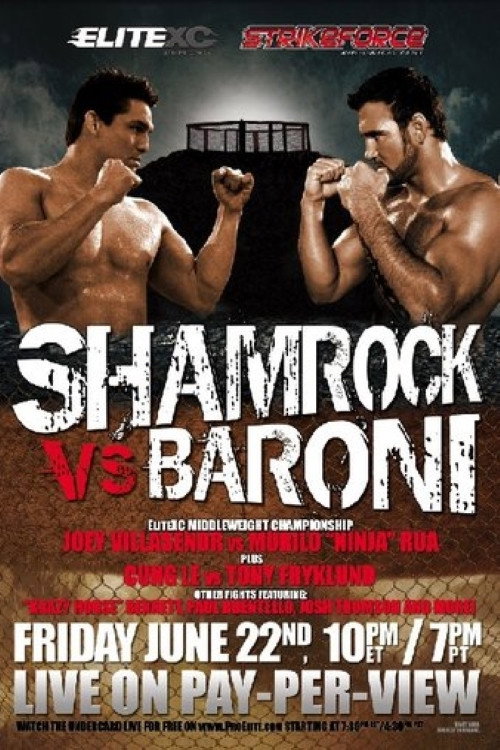 Movie poster for Strikeforce: Shamrock vs Baroni (2007)