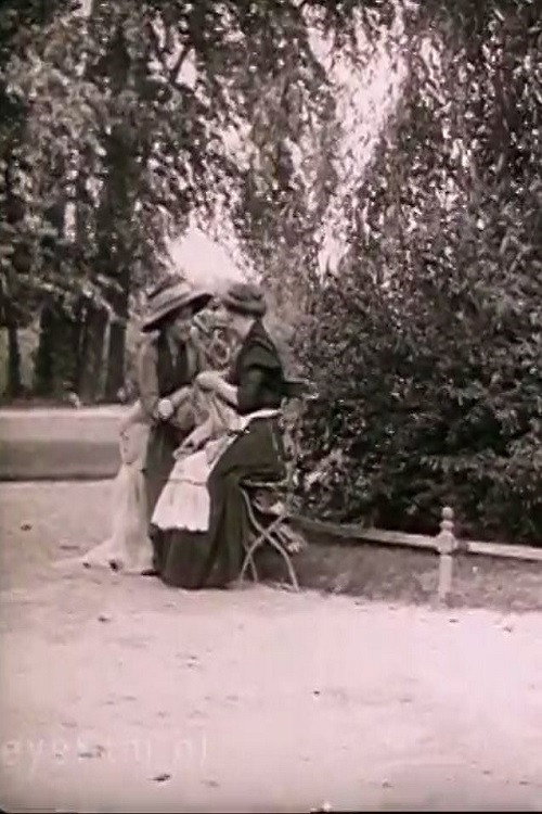 Movie poster for Christmas Tears (1910)