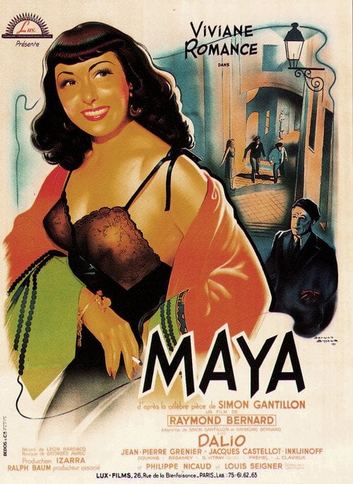 Movie poster for Maya (1949)
