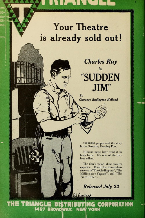 Movie poster for Sudden Jim (1917)