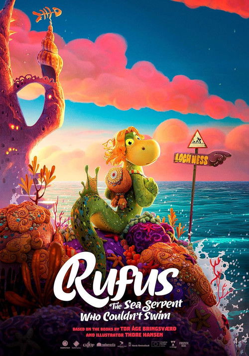 Movie poster for Rufus: The Sea Serpent Who Couldn't Swim (2025)