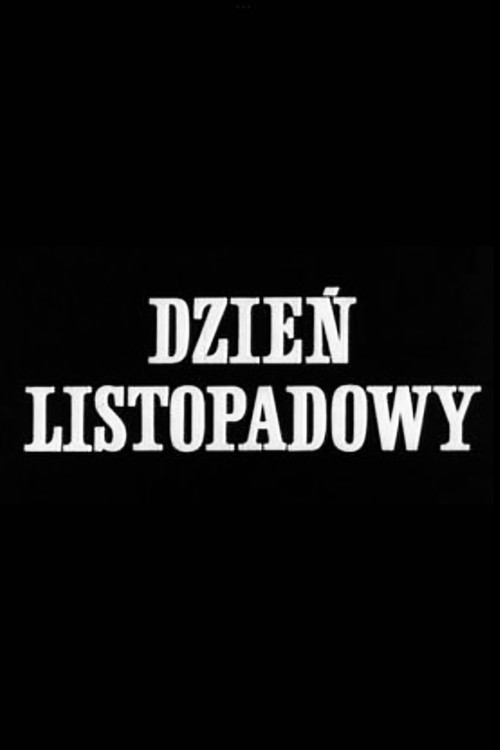 Movie poster for November Day (1971)