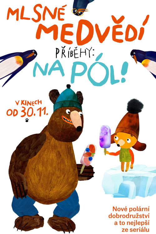 Movie poster for Mlsné medvědí příběhy: Na pól! (2023)