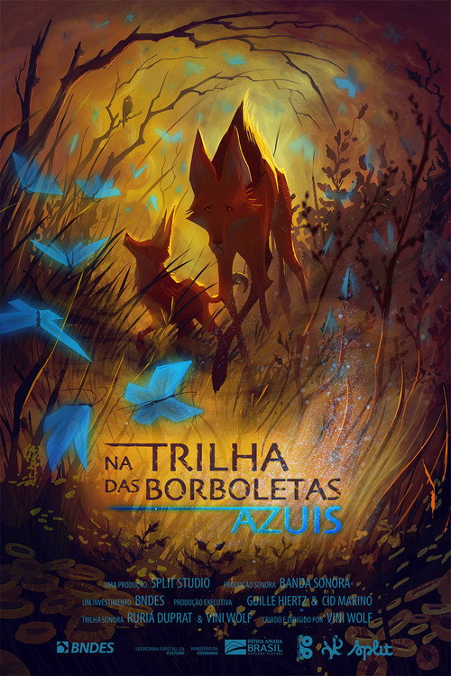 Movie poster for The Blue Butterflies Path (2020)