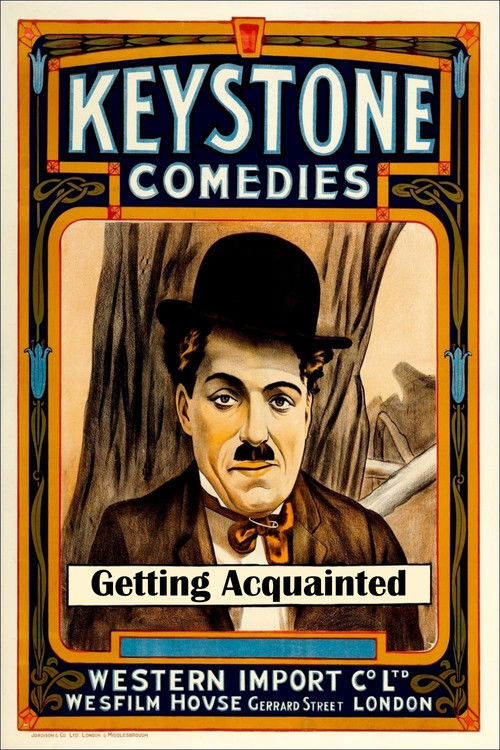 Movie poster for Getting Acquainted (1914)