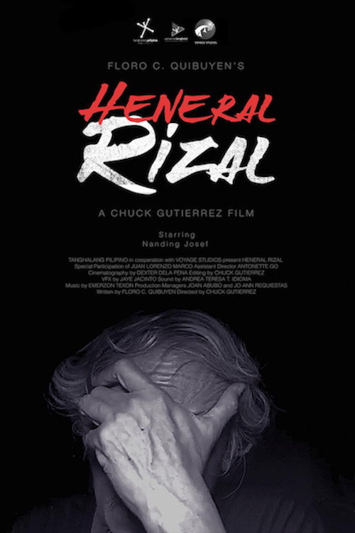 Movie poster for Heneral Rizal (2020)