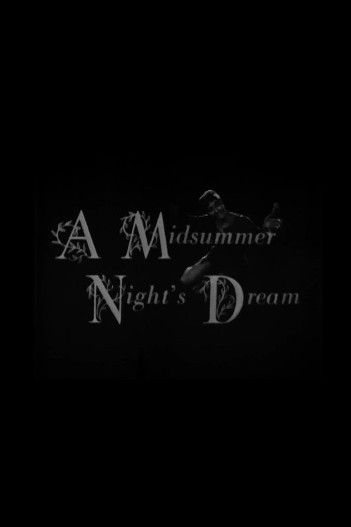 Movie poster for A Midsummer Night's Dream (1958)