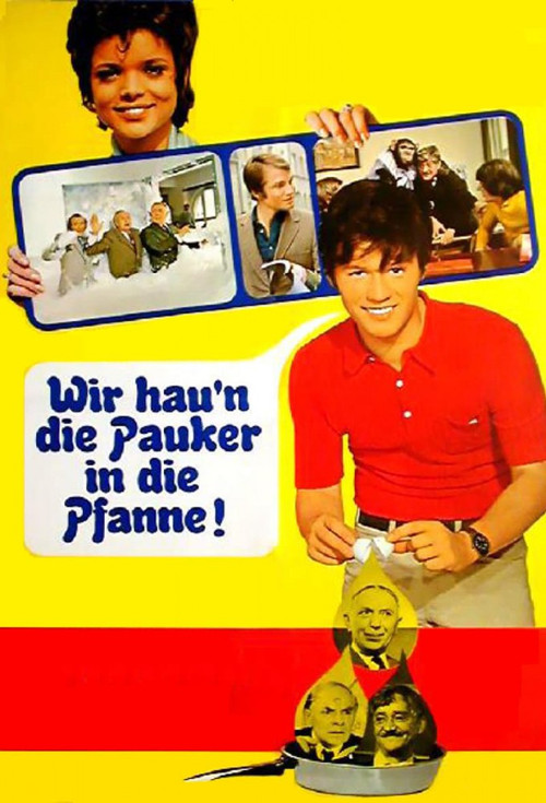 Movie poster for Wir hau'n die Pauker in die Pfanne (1970)