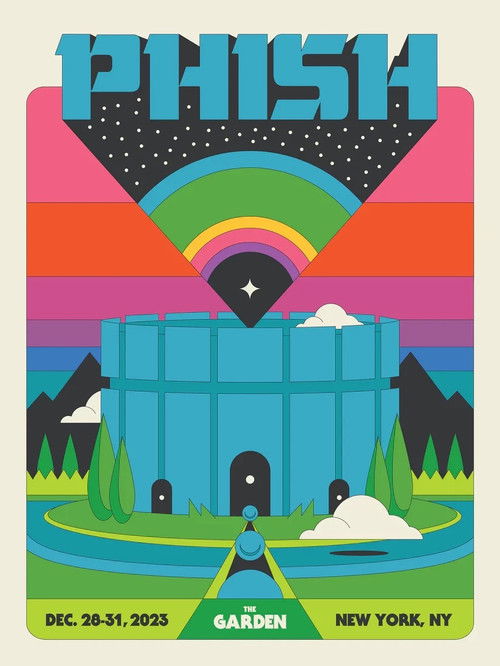 Movie poster for Phish 2023-12-31 Madison Square Garden New York, NY (2023)