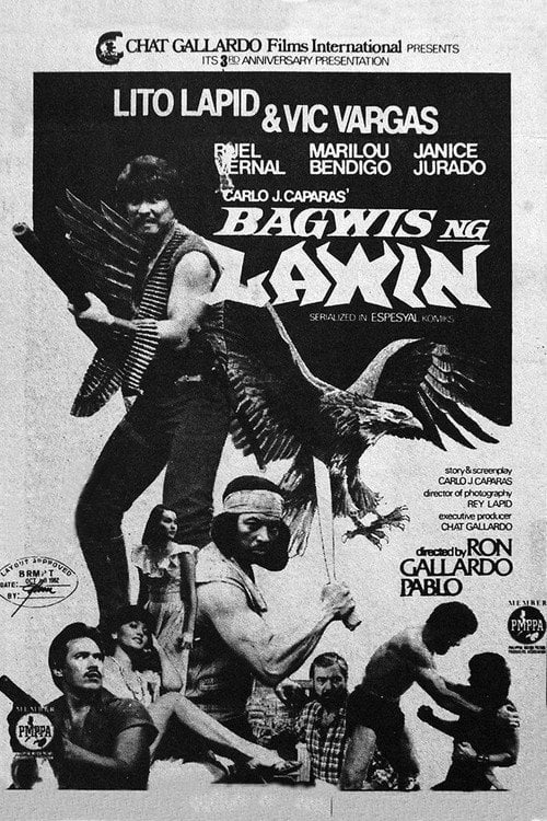 Movie poster for Bagwis Ng Lawin (1982)