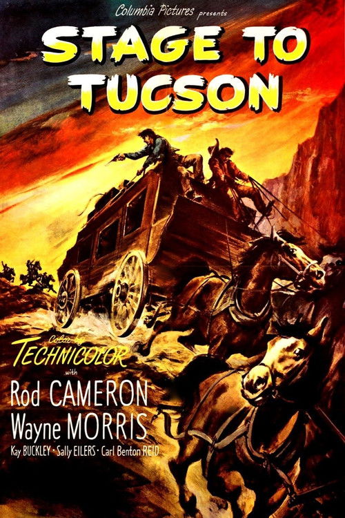 Movie poster for Stage to Tucson (1950)