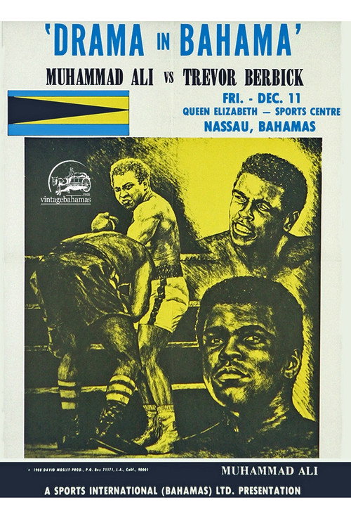 Movie poster for Muhammad Ali vs. Trevor Berbick (1981)