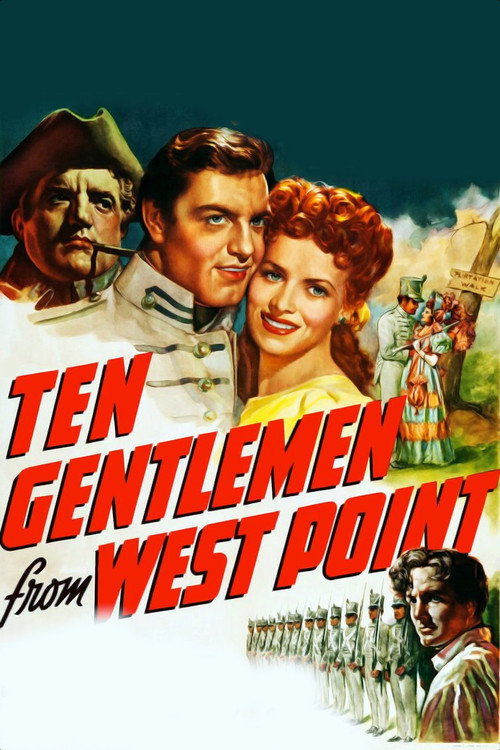 Movie poster for Ten Gentlemen from West Point (1942)