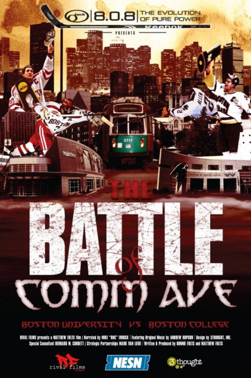 Movie poster for The Battle of Comm Ave.: Boston University vs. Boston College (2009)