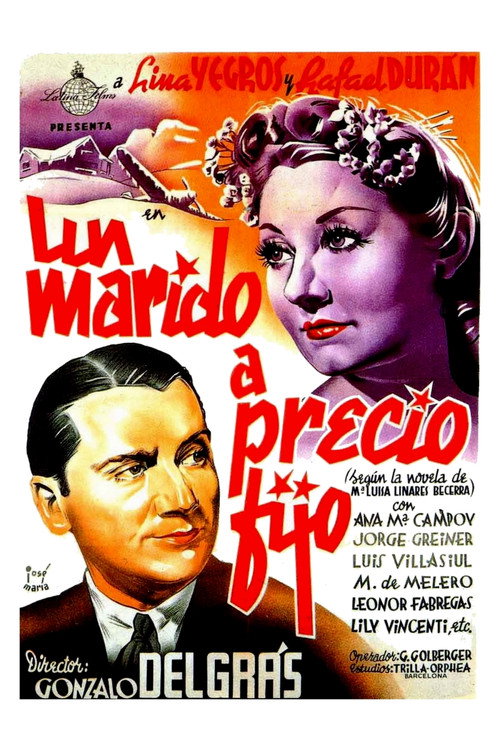 Movie poster for Un marido a precio fijo (1942)