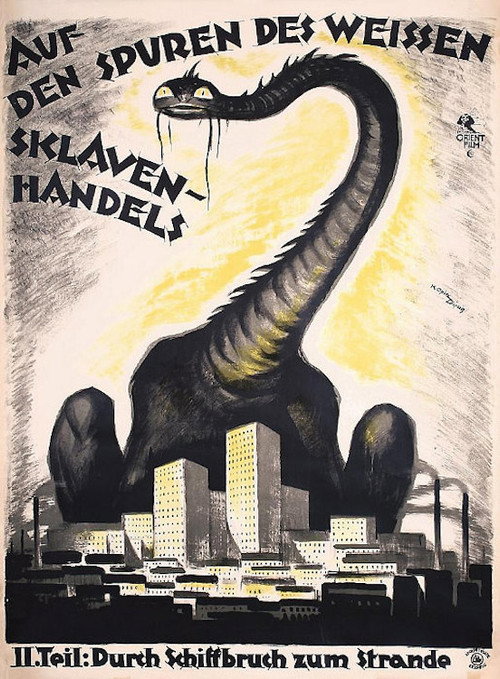 Movie poster for Durch Schiffbruch zum Strande (1921)