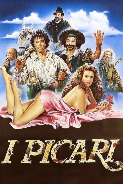 Movie poster for I picari (1987)