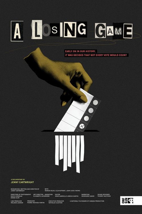 Movie poster for A Losing Game (2025)