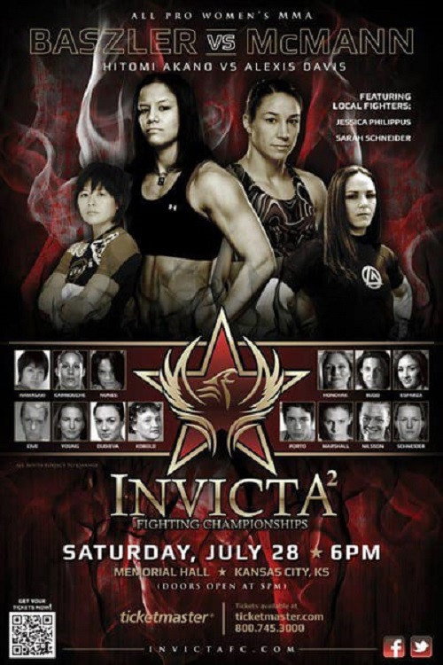 Movie poster for Invicta FC 2: Baszler vs. McMann (2012)