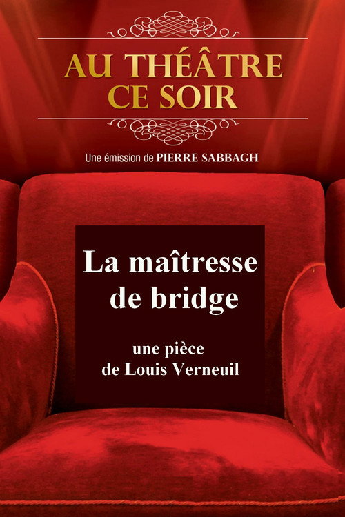 Movie poster for La Maîtresse de bridge (1980)