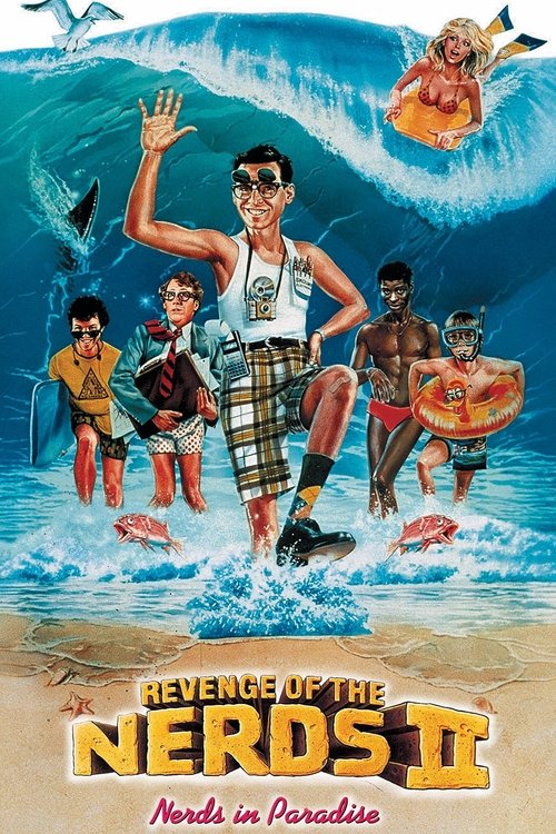 Movie poster for Revenge of the Nerds II: Nerds in Paradise (1987)