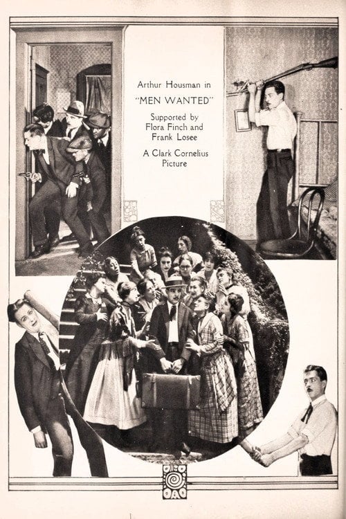 Movie poster for Man Wanted (1922)