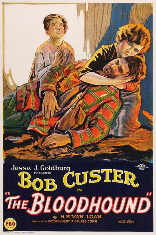 Movie poster for The Bloodhound (1925)