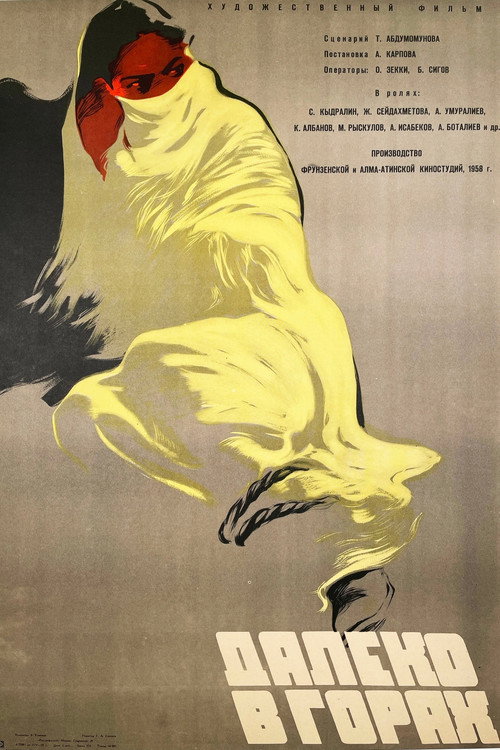 Movie poster for Far in the Mountains (1958)