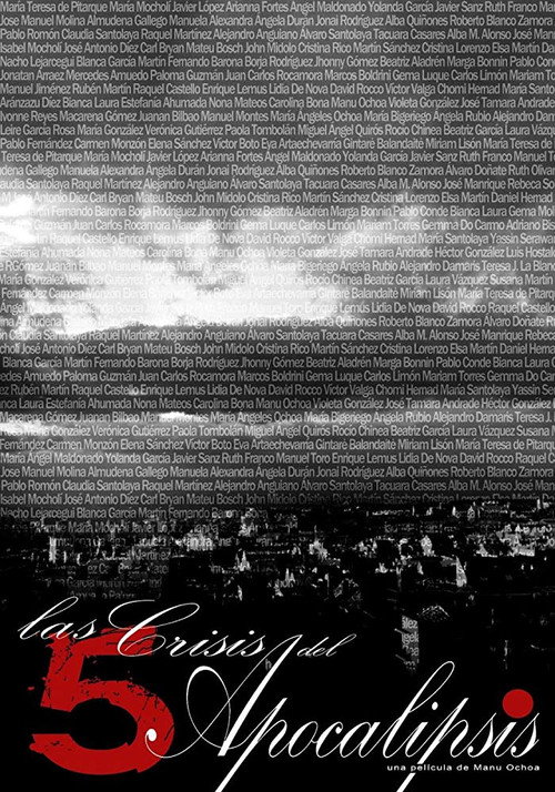 Movie poster for Las cinco crisis del Apocalipsis (2013)